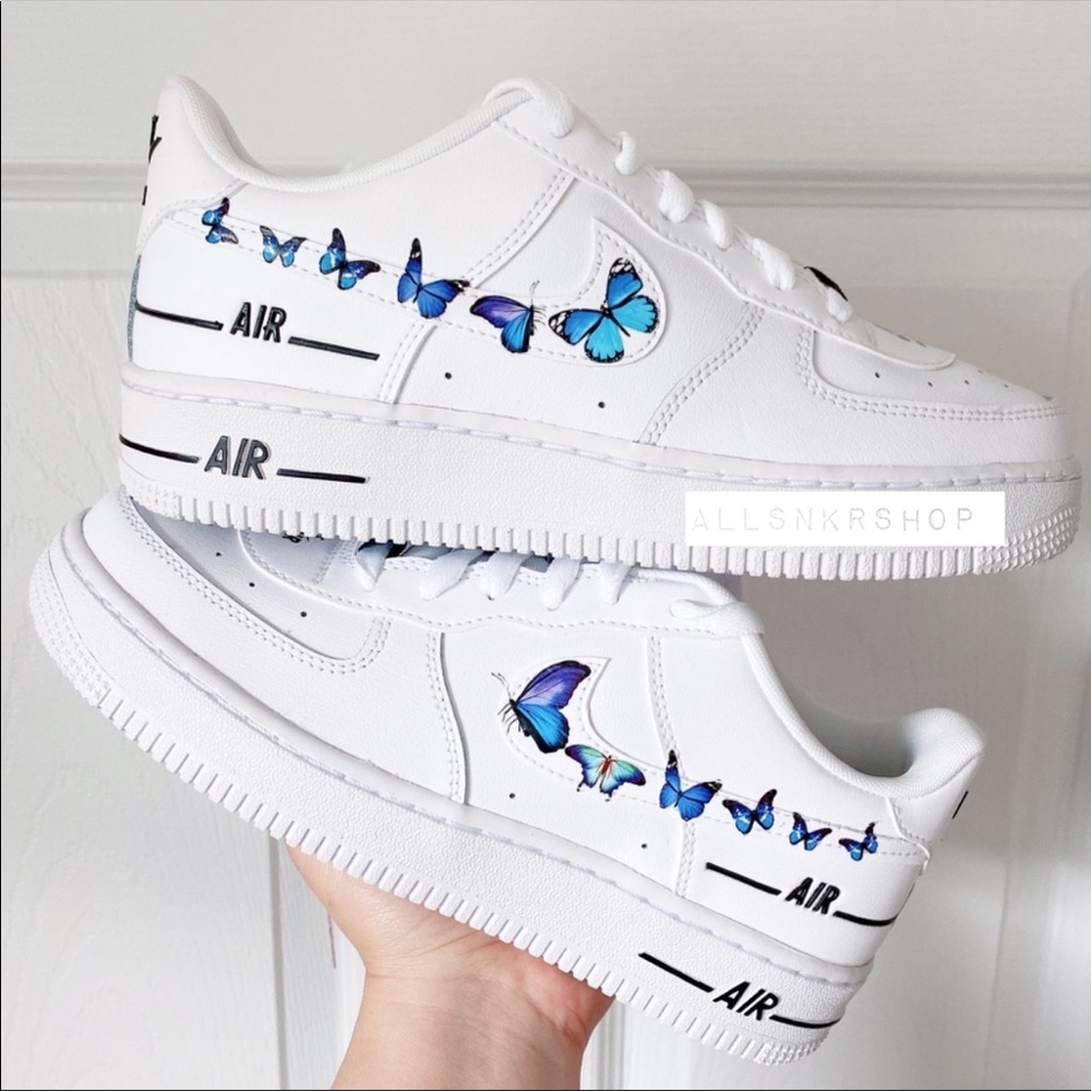 Nike air force 1 low custom butterfly 🦋 - Picture 2 of 7